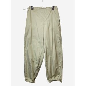 Pacsun Parachute Pants Womens‎ Size S Sage Green Cotton High Waist Casual